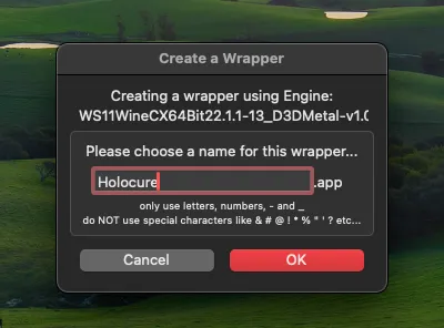 Name the wrapper