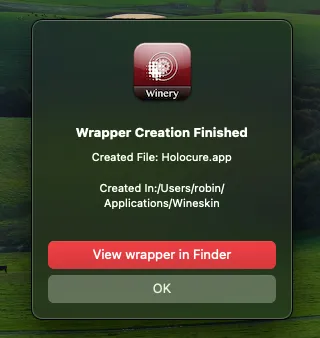 Wrapper done